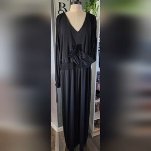 Maurices long sleeve Cold shoulder Maxi Dress